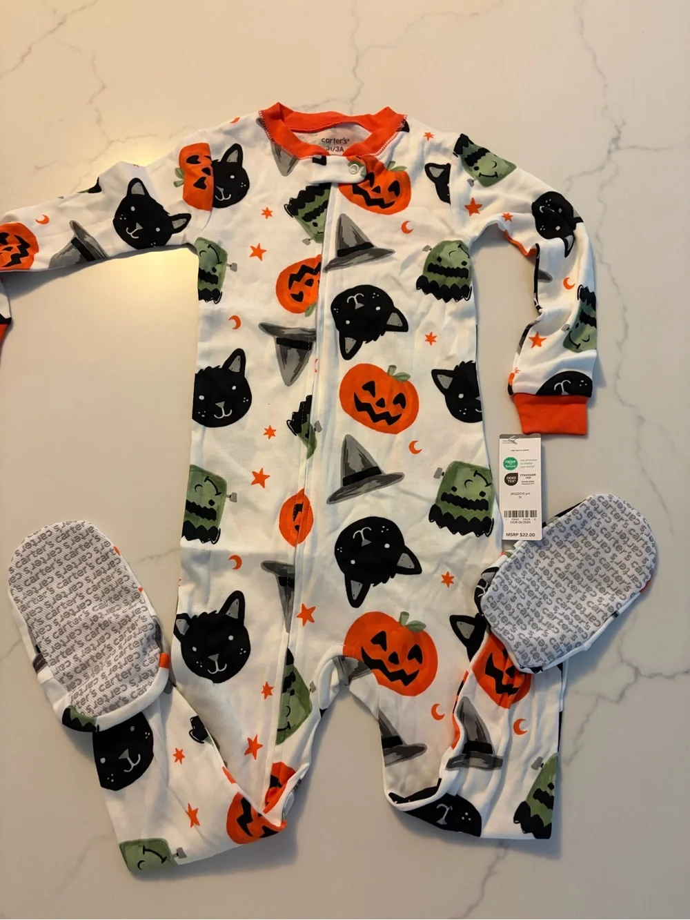 Carter’s 3T Halloween Onesie NWT